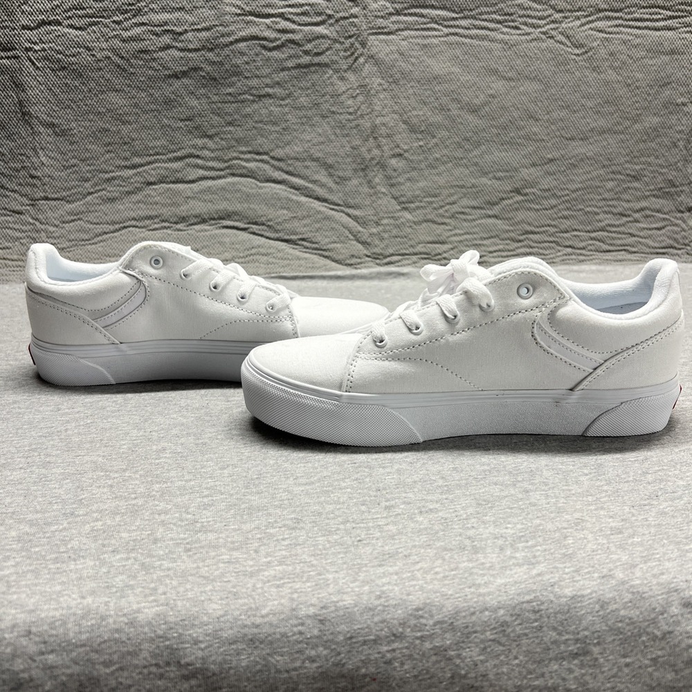 Vans Seldan Platform Canvas Sneaker White Shoe Womens Size 6 VN000CP1YB2 - Picture 3 of 11